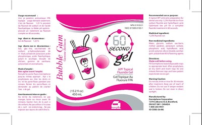 60 Second Gel Bubblegum (60sec Bg 450 Ndc)